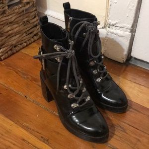 Zara lace up boots